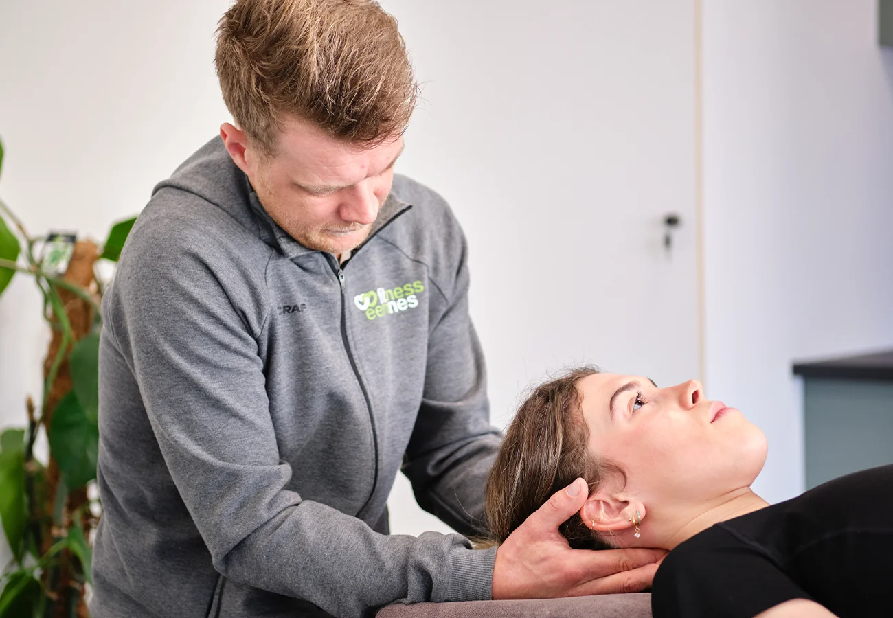 Fysiotherapie bij een nekhernia